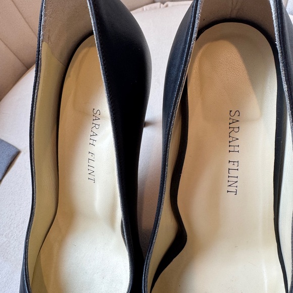 Sarah Flint Classic Black Perfect Pump High Heels - Picture 4 of 8